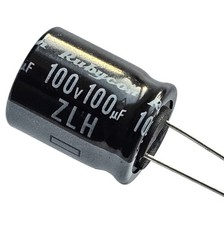 [2pcs] 100uF 100v Rubycon ZLH, AiSHi WH, Electrolytic Capacitor LOW ESR–ref:Ayzx