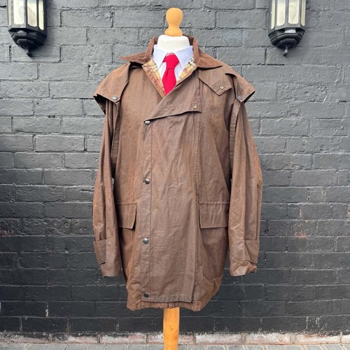 Brown short body waxed - waxed, cotton