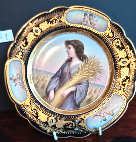 Finely hand painted - finely,