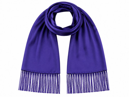 Cadbury purple dress scarf - dress,