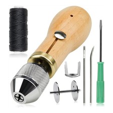 Portable Hand Sewing Awl Kit Repair Lock Stitch Set Speedy Stitcher Tool for DIY