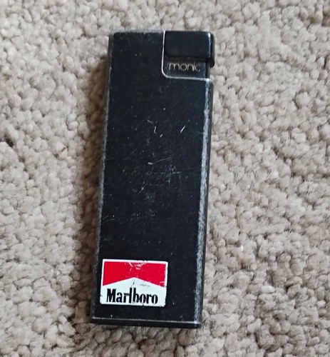 Marlboro black metal - metal, pocket