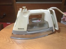 ROWENTA DA 49.1 MADE IN W.GERMANY VINTAGE PROP 1980 STEAM IRON WORKING