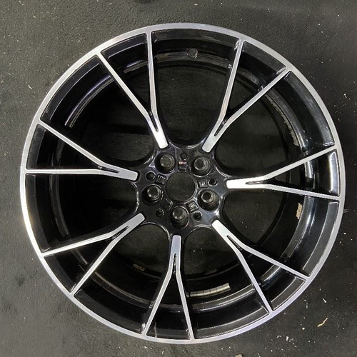 Front bmw machined black - bmw, m5