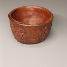 Greek terracotta decorated cup - greek,