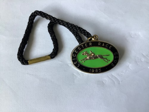 Horse racing members enamel - racing,