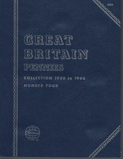 Penny whitman coin folders - penny,