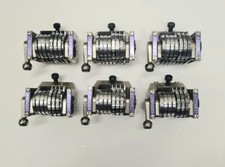 Heidelberg GTO 3 digit 99-0 backwards convex numbering boxes