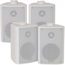 2x Pair 2 Way Compact Stereo
