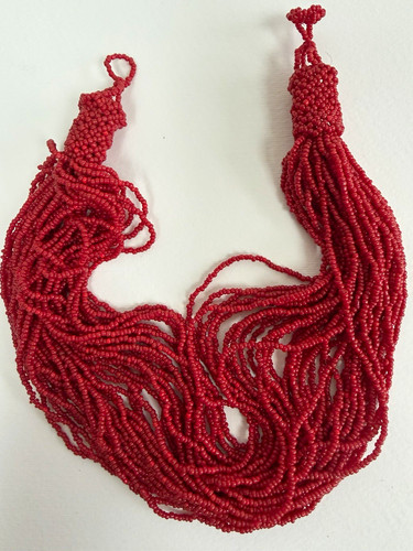 Vintage blood red coral - vintage,