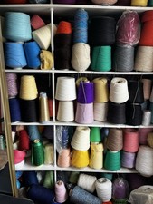 5 Large Knitting and Weaving Wool Mix of Colours Various Sizes