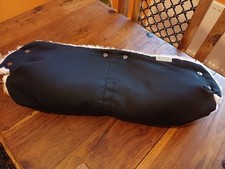 Tuetonia Universal Pram Faux Fur Lined Hand Warmer - Black - Great Condition