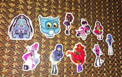 Monster high stickers bundle - high,