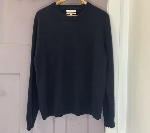 Navy blue 100 pure cashmere - blue, 100%