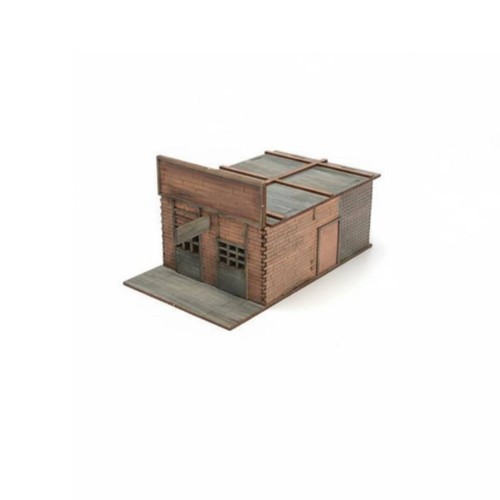 Scale western town - town, model
