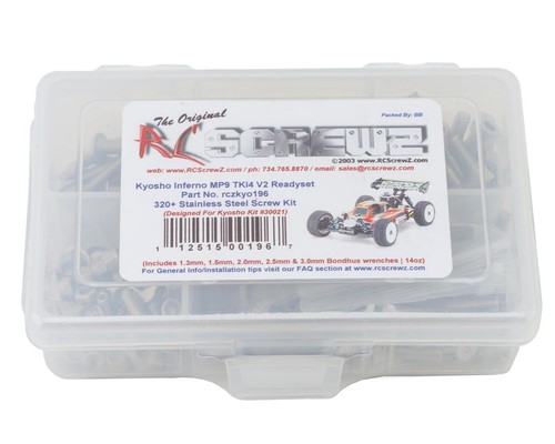 Screwz kyosho mp9 tki4 v2 - rc,