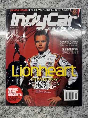 Dan wheldon signed 2005 - signed,