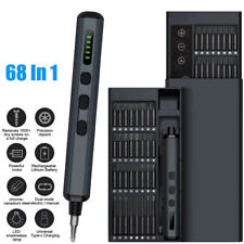 Mini Power Precision Screwdriver Set 68 In 1 Cordless Electric Screwdriver Kit
