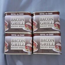 4 TINS ROYAL DANE BACON GRILL