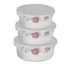 3Pc Porcelain Bowls Food