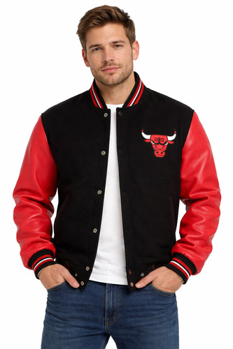 Chicago bulls varsity jacket - bulls,