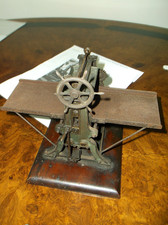 A RARE ANTIQUE SALESMANS SAMPLE MODEL BISCUIT MAKING MACHINE c1870 (H & PALMERS)