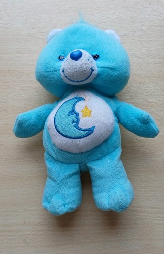 2008 bedtime care bear - bear, blue