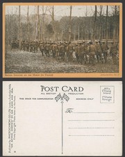 Ww1 military old postcard - ww1,