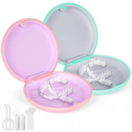 2pcs retainer case - retainer, case,