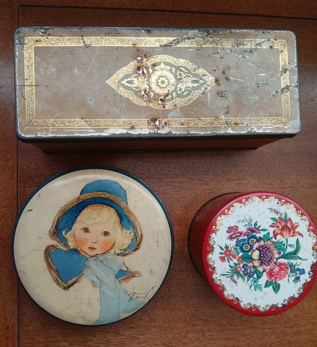 Vintage tins job lot - 3,