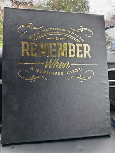 Remember when news paper - remember,