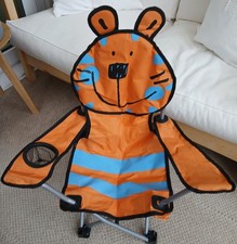 Tiger Folding Chair for Kids Child's Camping Beach Garden Festival