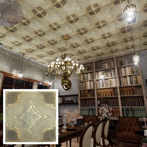 Distress tin ceiling tiles - distress,