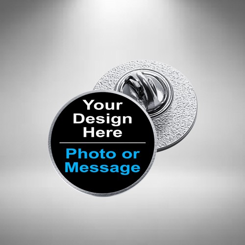Personalised lapel pin - personalised, /