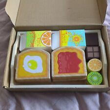  Jaques Wooden Toys Breakfast In Bed Set