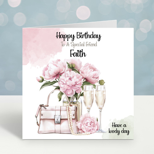 Personalised birthday card - birthday,