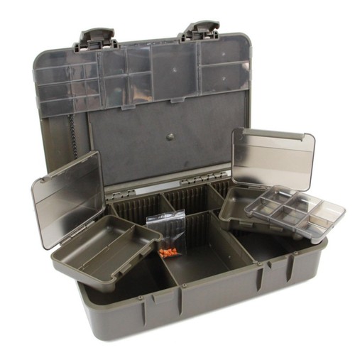Carp tackle box olive - tackle, drab