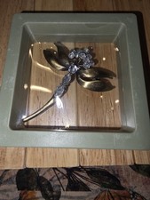 Mixed Metal Dragonfly Brooch