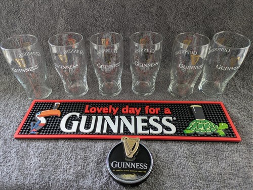Guinness bundle glasses - guinness, bundle,