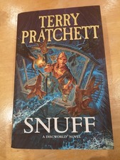 Snuff - SIGNED STAMPED & HOLOGRAM by Terry Pratchett 1st Ed/1st Imp, Like New