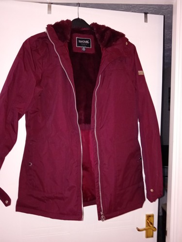 Regatta fur lined - , burgundy