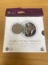 2011 The Official Royal Wedding £5 Coin Pack Royal Mint BUNC - SEALED (31838)
