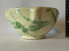 Rare Unusual Handmade Pottery Bowl Figment Ireland Ceramic Art Studio Pottery