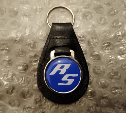 Key fob ring leather - fob,