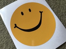Smile Sticker Retro 60s 70s