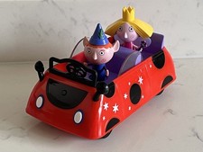 Ben & Hollys Little Kingdom Push Along Gaston  Ladybird Car & 2 Figures