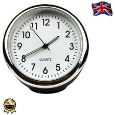 Compact 4cm Quartz Car Clock