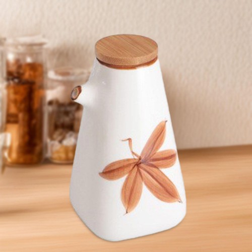 Ceramic oil dispenser bottle - ceramic,