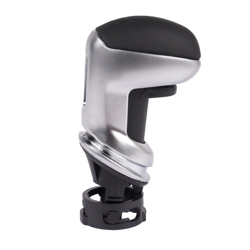 Chrome black gear - knob, for