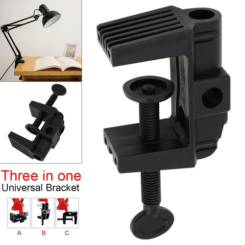 Black desk lamp - holder,